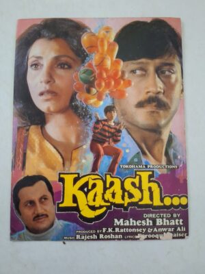 KAASH... Bollywood movies booklet
