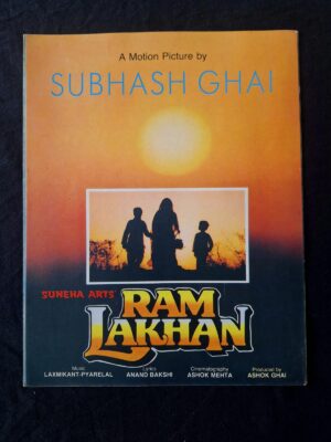 RAM LAKHAN Bollywood movies booklet