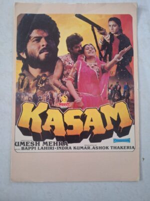 KASAM Bollywood movies booklet
