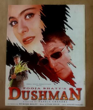 DUSHMAN Bollywood movies booklet