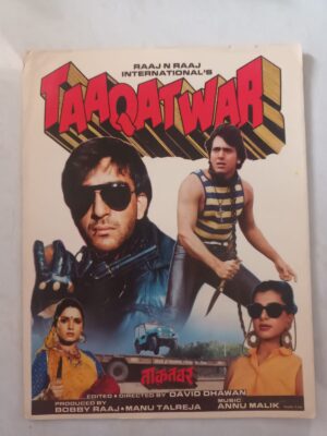 TAAQATWAR Bollywood movies booklet
