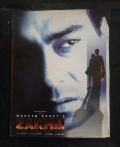 ZAKHM Bollywood movies booklet
