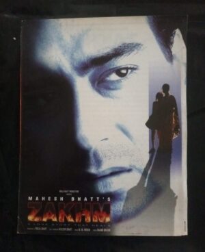 ZAKHM Bollywood movies booklet