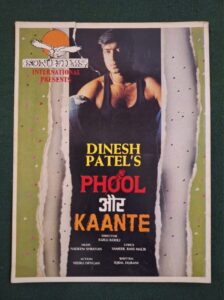 PHOOL AUR KAANTE Bollywood movies booklet