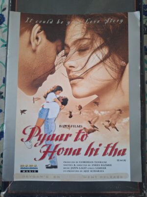 PYAAR TO HONA HI THA Bollywood movies booklet
