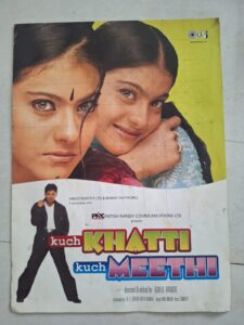 KUCH KHATTI KUCH MEETHI Bollywood movies booklet