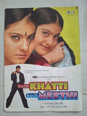 KUCH KHATTI KUCH MEETHI Bollywood movies booklet