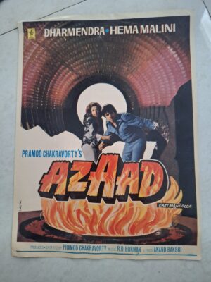 AZAAD Bollywood movie booklets