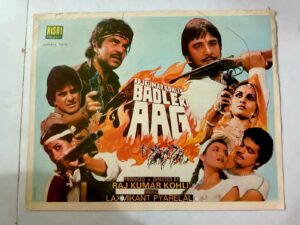 BADLE KI AAG Bollywood movies booklet