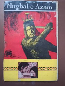 MUGAL-E-AZAM Bollywood movies booklet