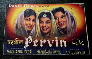 PERVIN Bollywood movies booklet