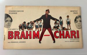 BRAHM-CHARI Bollywood movies booklet