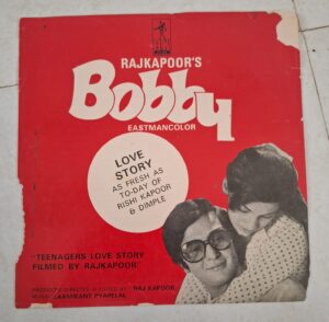 BOBBY Bollywood movies booklet
