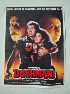 DUSHMANI Bollywood movies booklet