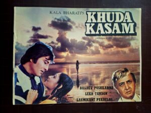 KHUDA KASAM Bollywood movies booklet