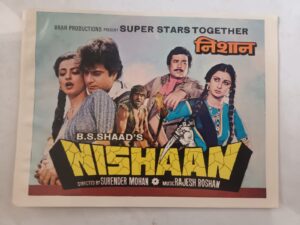 NISHAAN Bollywood movies booklet