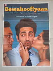 BEWAKOOFIYAAN Bollywood movies 6 sheet poster 