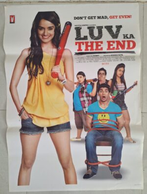 LUV KA THE END Bollywood movies 6 sheet poster