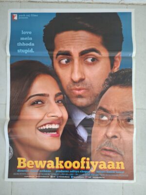 BEWAKOOFIYAAN Bollywood movies 6 sheet poster