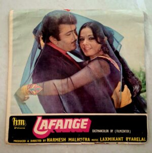 LAFANGE Bollywood movies booklet