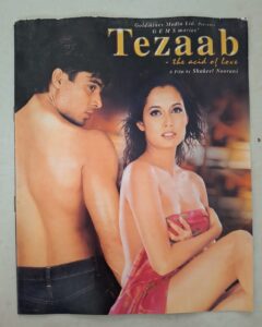 TEZAAB Bollywood movies booklet