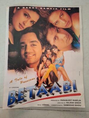 BETAABI Bollywood movies booklet
