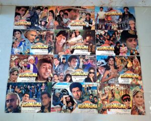 VISHWATMA Bollywood movies lobby cards