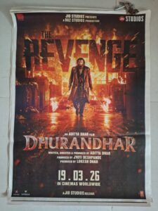 DHURANDHAR-THE REVENGE Bollywood movies poster