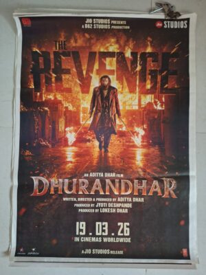 DHURANDHAR-THE REVENGE Bollywood movies poster