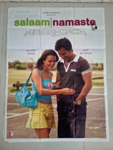SALAAM NAMASTE Bollywood movies poster