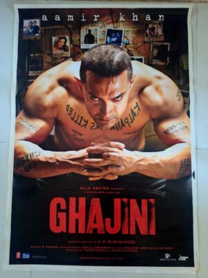 GHAJINI Bollywood movies poster