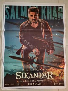 SIKANDAR Bollywood movies poster