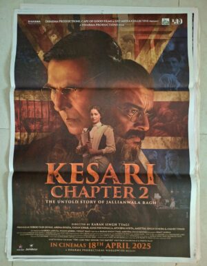 KESARI CHAPTER 2 Bollywood movies poster