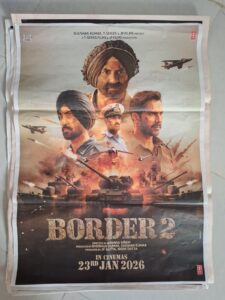 BORDER 2 Bollywood movies poster