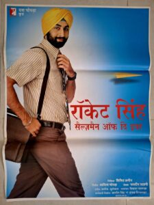 ROCKET SINGH Bollywood movies poster
