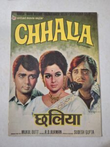 CHHALIA Bollywood movie booklet