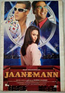 JAANEMANN Bollywood movies booklet