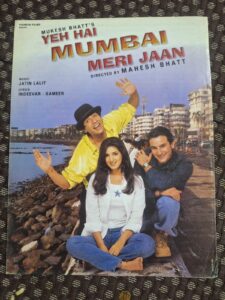 YEH HAI MUMBAI MERI JAAN Bollywood movies booklet