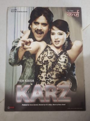 KARZ Bollywood movies booklet