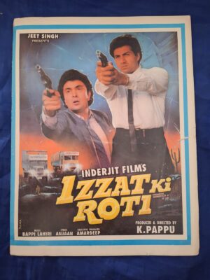 IZZAT KI ROTI Bollywood movie booklet