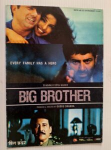 BIG BROTHER Bollywood movies booklet