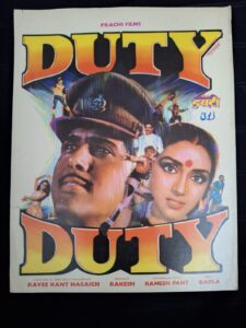 DUTY Bollywood movies booklet