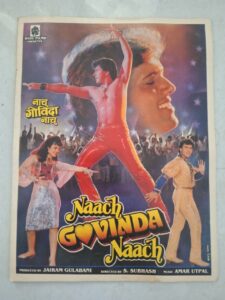 NAACH GOVINDA NAACH Bollywood movies booklet