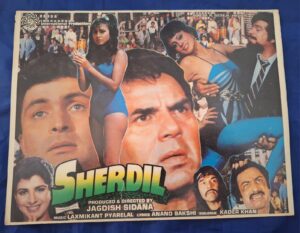 SHERDIL Bollywood movie booklet