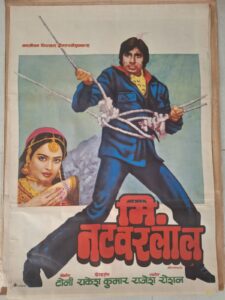 MR. NATWARLAL Bollywood movie Poster