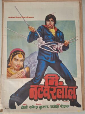 MR. NATWARLAL Bollywood movie Poster