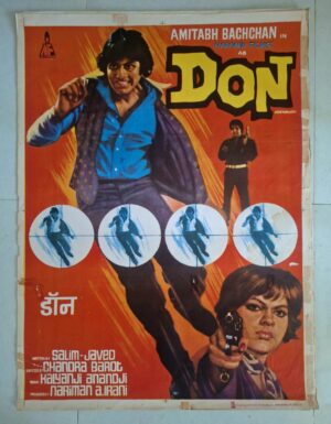 DON Bollywood movie Poster