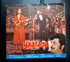 YAARANA Bollywood movie Booklets