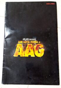 AAG Bollywood movie Brochure 