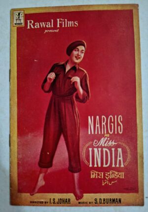 MISS INDIA Bollywood movie Booklets